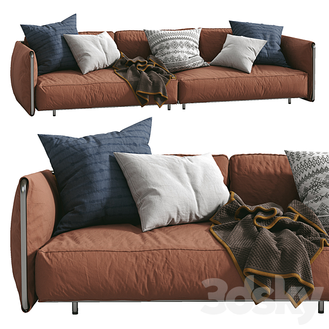 Sofa Edmond by Flexform 3d