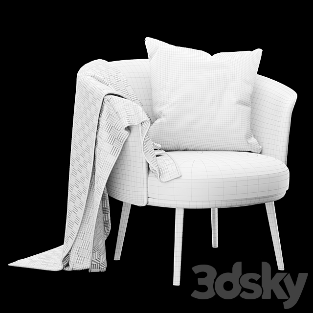 Hay Dorso Chair 3DSMax File - thumbnail 3