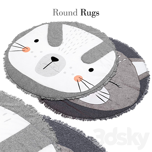 round rug 17 3DSMax File - thumbnail 1