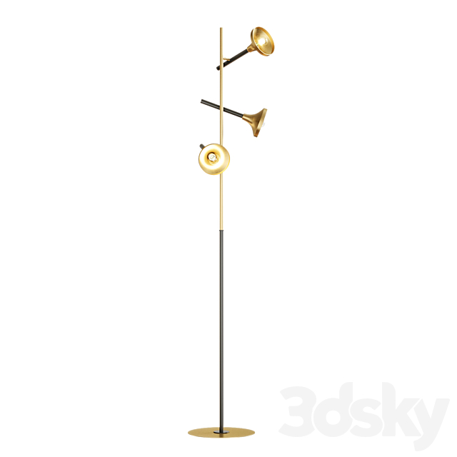 Hamilton Conte Tilda 2667 Floor Lamp 3d