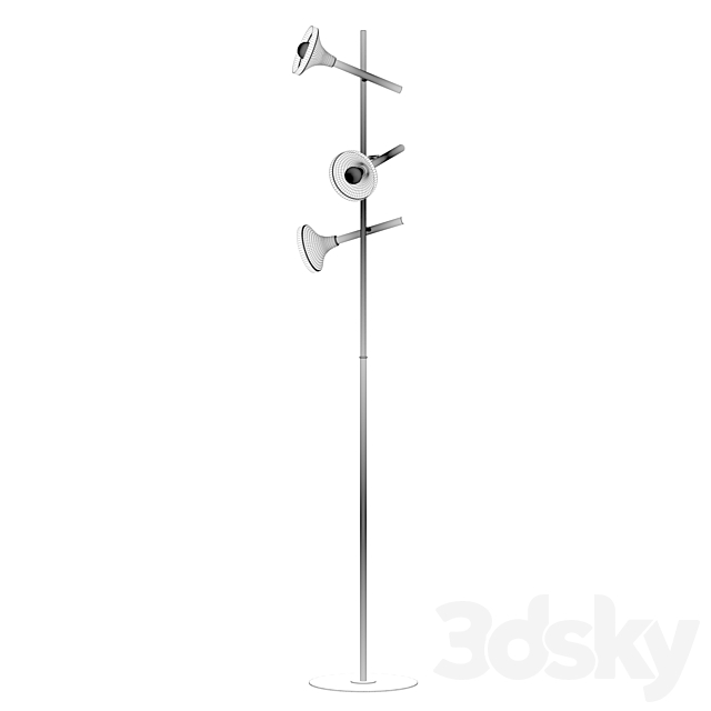 Hamilton Conte Tilda 2667 Floor Lamp 3dsky