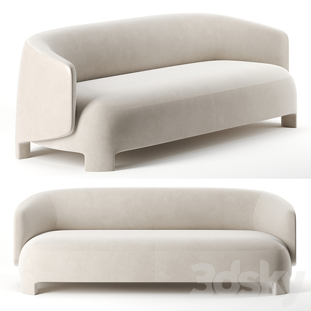 TARU sofa by Ligne Roset 3DSMax File - thumbnail 1