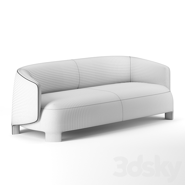TARU sofa by Ligne Roset 3DSMax File - thumbnail 3