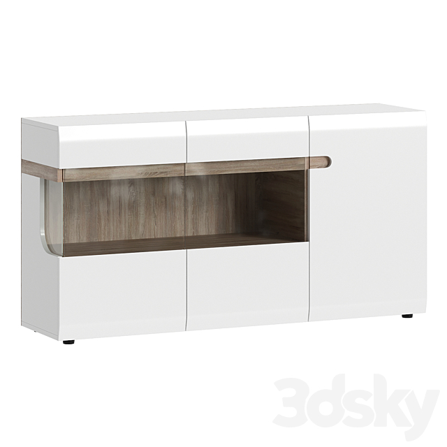 Chest of drawers Linate 3DSMax File - thumbnail 1