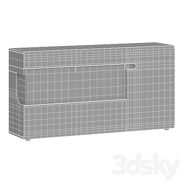 Chest of drawers Linate 3DSMax File - thumbnail 4