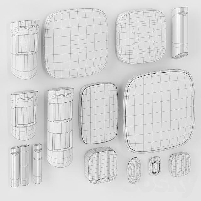 Security alarm system Ajax 3dskyfree