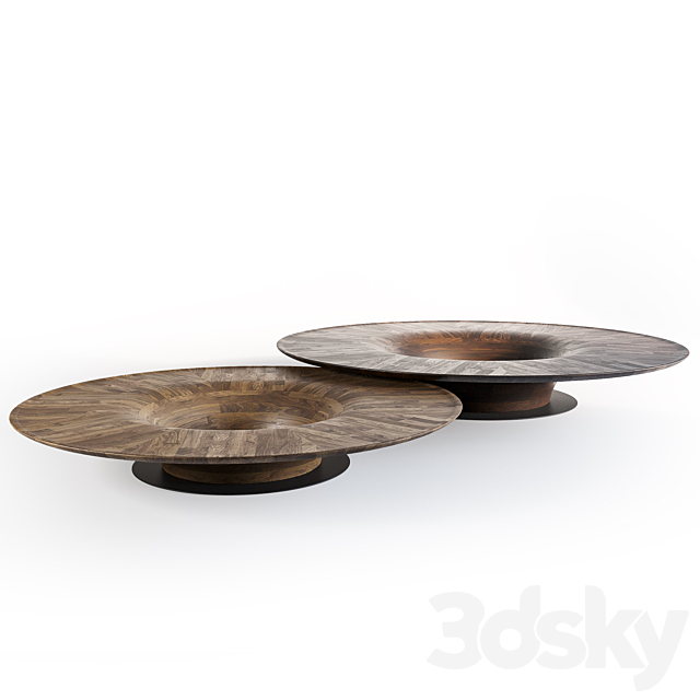 TWIST COFFEE TABLES BY SOLLOS 3d