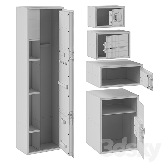 Ferocon Safe Set 3dsky