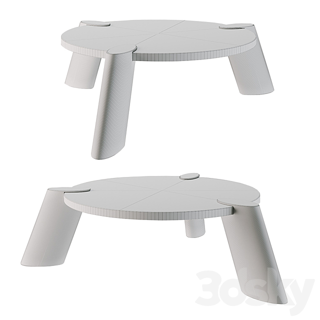 Coffee table Mango 3d