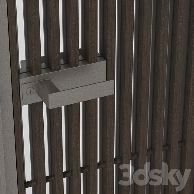 Stained-glass doors Rimadesio Spazio (Sail. Zen) 3d