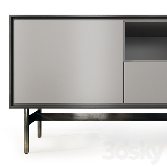 Chest of drawers and bedside tables Vesta. Tvstand. nightstand by LuLu 3DSMax File - thumbnail 2