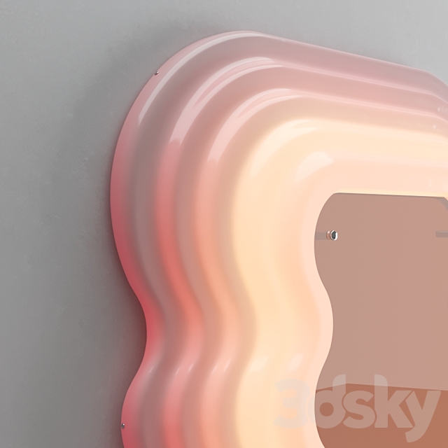 Ultrafragola memphis mirror 3dsky