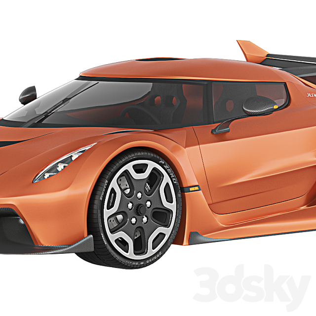Koenigsegg Jesko 2019 3dsky