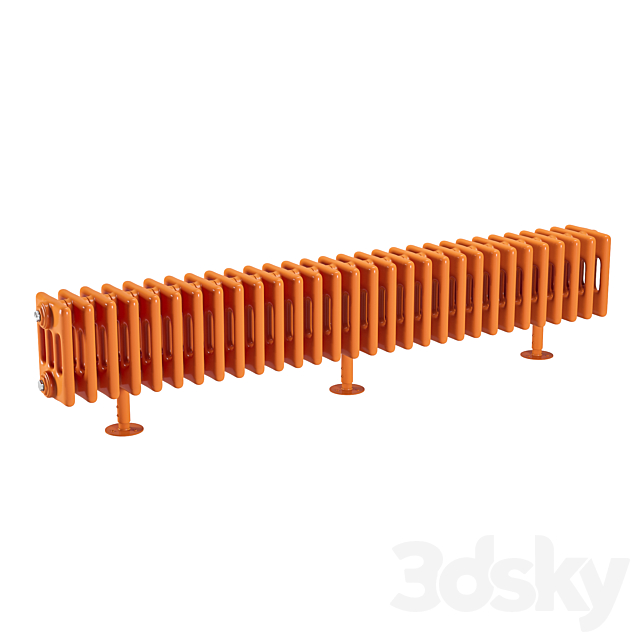 Radiator Set 1 3d