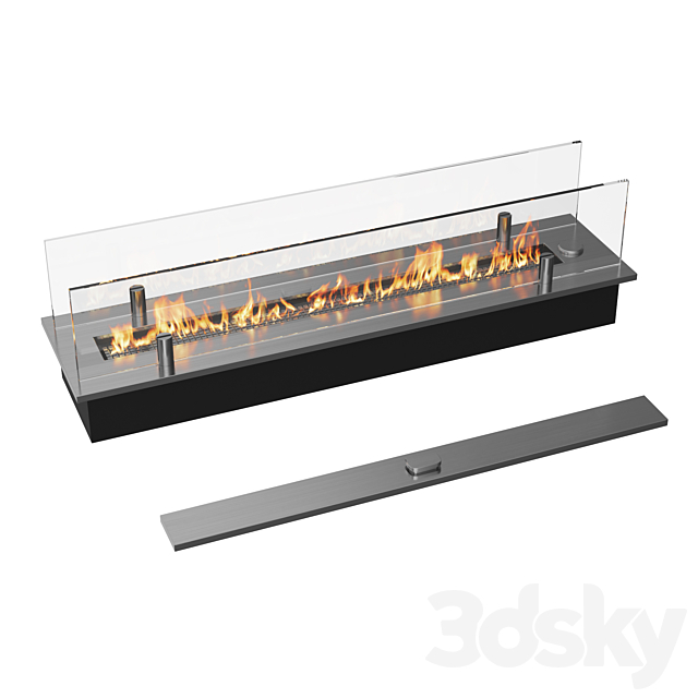 Bio fireplaces 3dsky