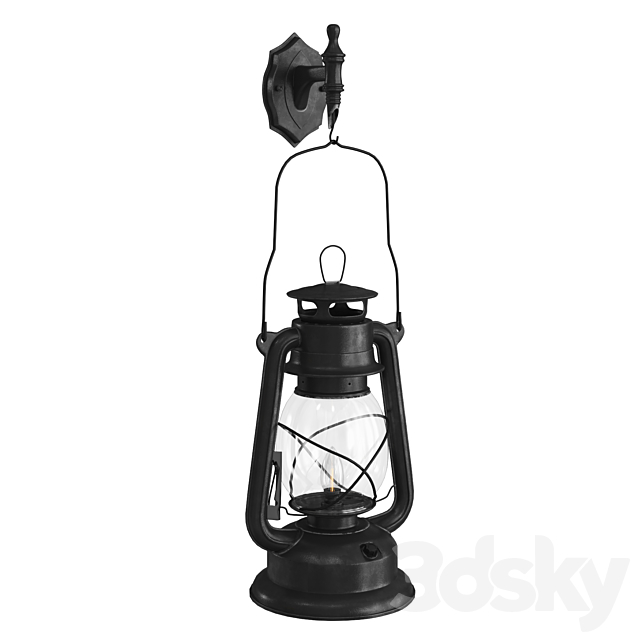 Retro lantern Free Download