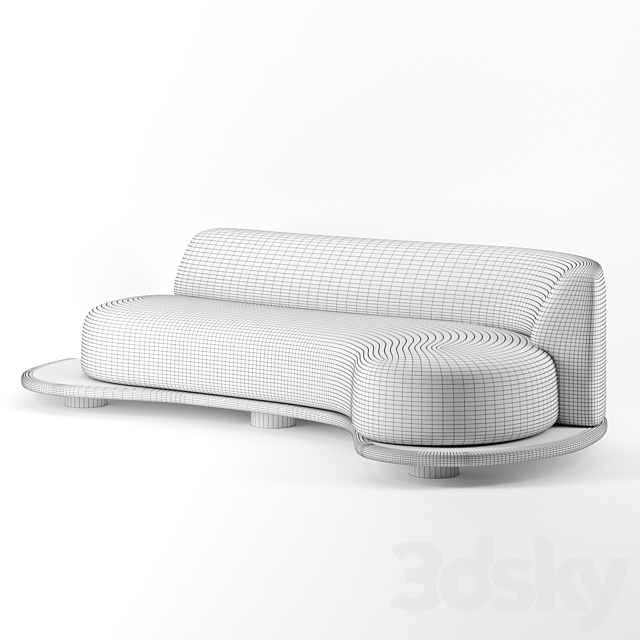 Galapinhos sofa bu Greenapple design 3DSMax File - thumbnail 2
