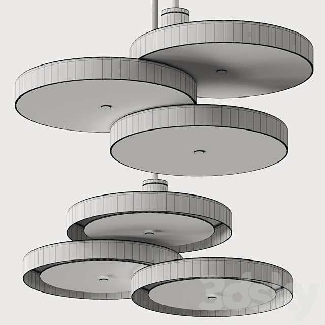Bert Frank Triarc Pendant Lamp 3d