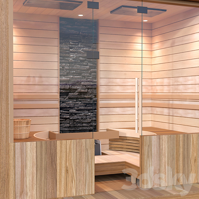 Sauna 3 3dsky