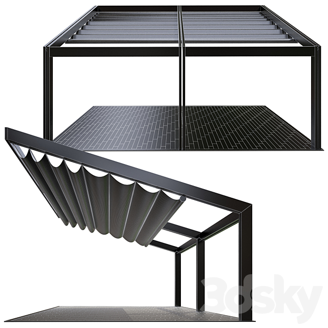 Pergola 3d