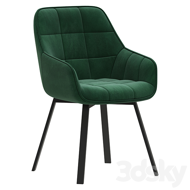 Chair Chair swivel chair EMILE-GN 3DSMax File - thumbnail 1
