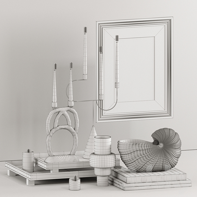 Scandi Decorative Set 3dskyfree