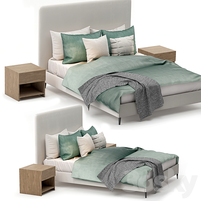 cama filemone bed 01 3d