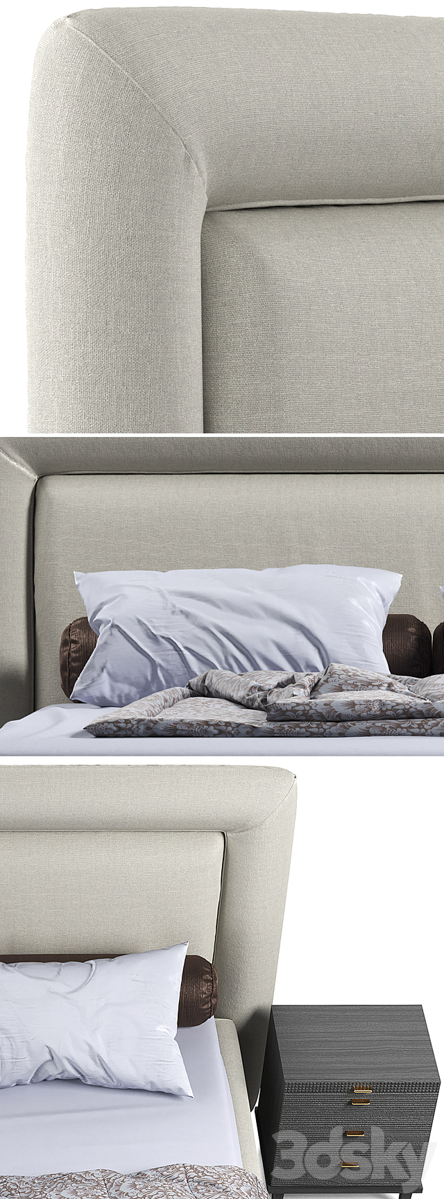 Opera Ramiro Bed 3dsky