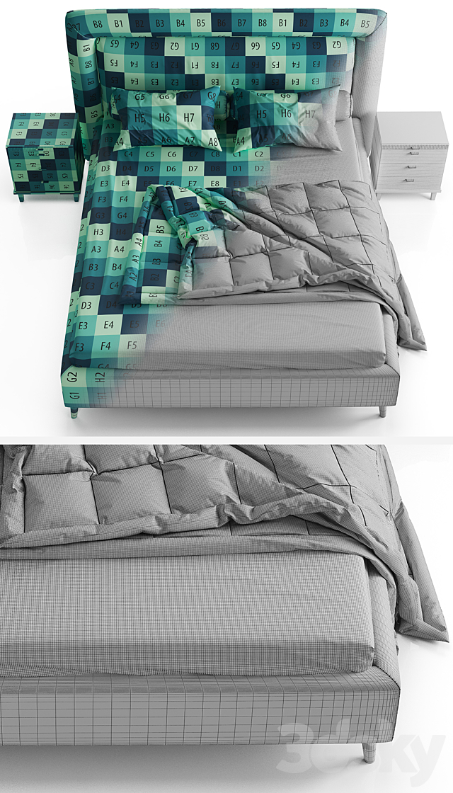 Opera Ramiro Bed 3dskyfree