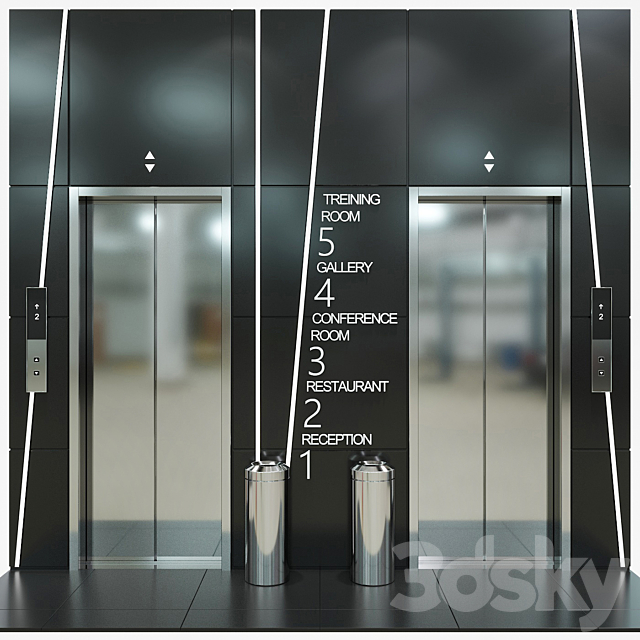 Elevator 4 3d