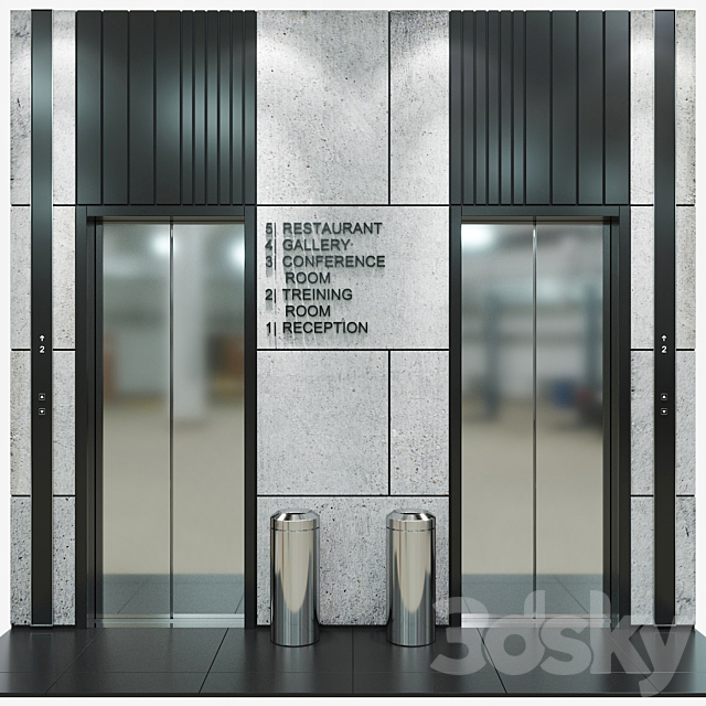Elevator 8 3d
