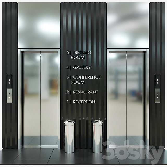 Elevator 12 3d