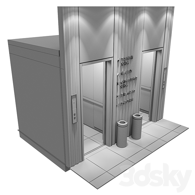 Elevator 12 3dskyfree