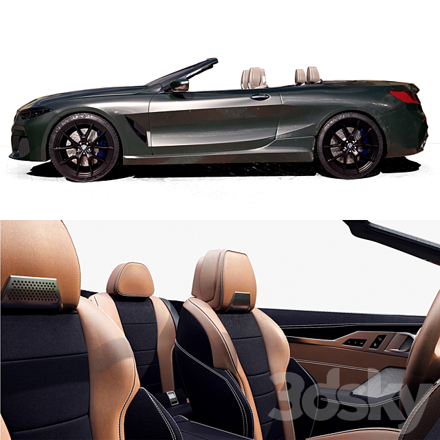 Bmw m850i convertible 3d