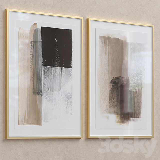 Framed Print P-329 3dsky