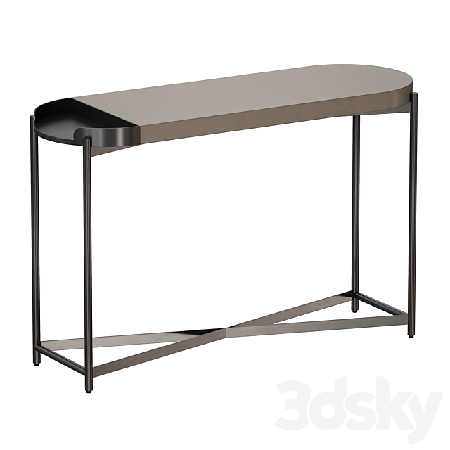 Laurie Gray Console Table (Crate and Barrel) 3DSMax File - thumbnail 1