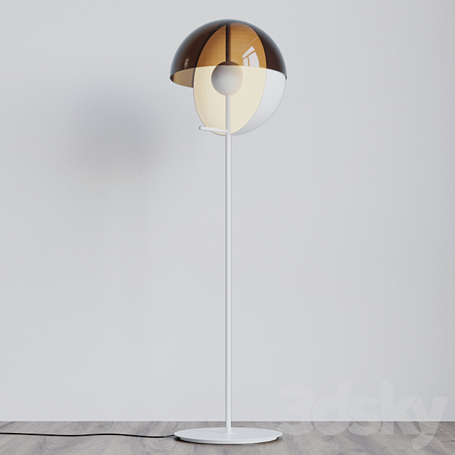 Theia P LED Floor Lamp by Mathias Hahn from Marset 3dsky