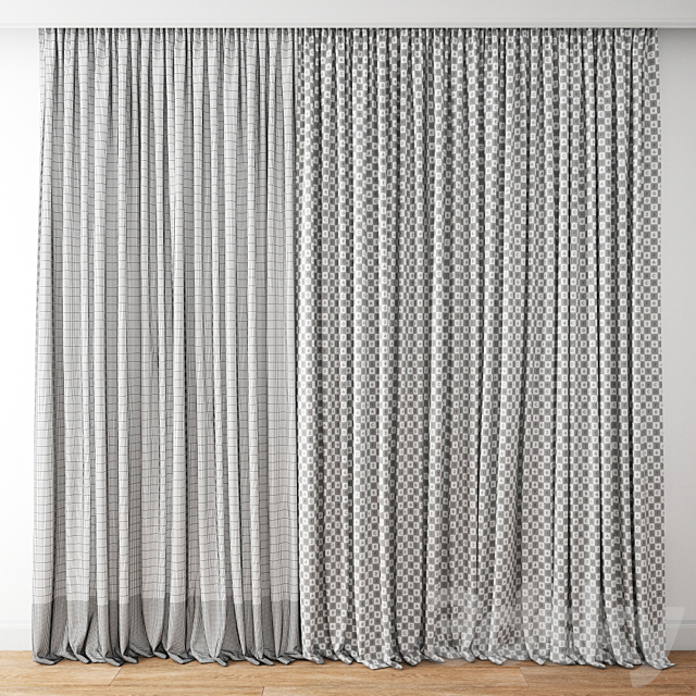 Curtain 148 3DSMax File - thumbnail 4