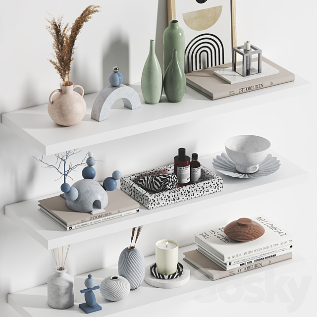 Decorative_set05 3d