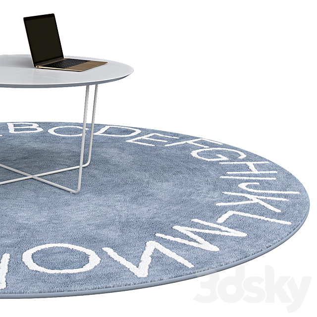 Circle rugs | No. 151 3d