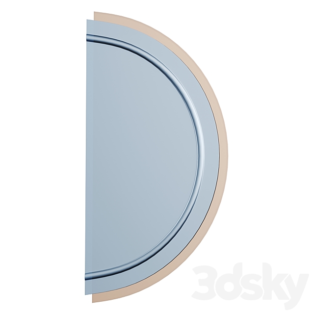 Fendi Domino Mirror 3DSMax File - thumbnail 3