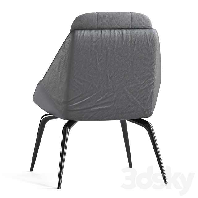 Modloft Columbus Lounge Chair 3dsky