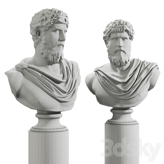 Lucius Verus Bust 3dskyfree