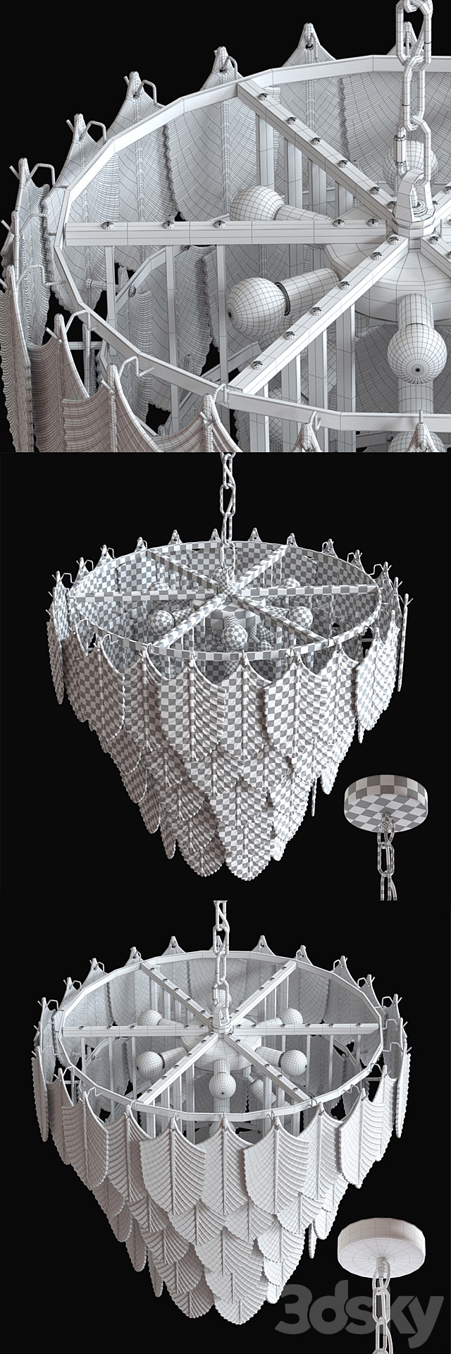 CHANDELIER VERBIER S 3dskyfree