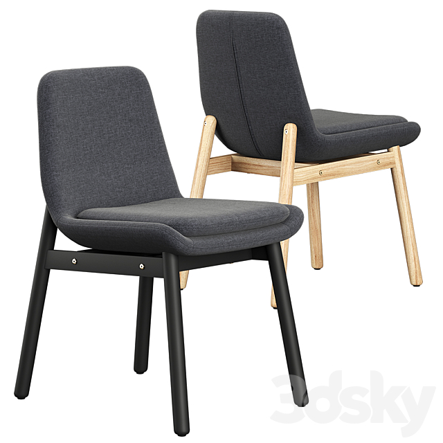 Vedbo Wedbu Ikea S Table Chair 3DSMax File - thumbnail 3