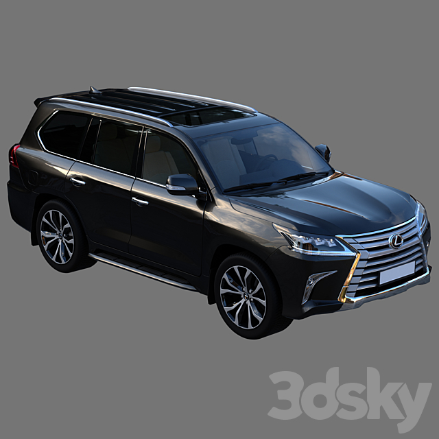 Lexus lx 3d