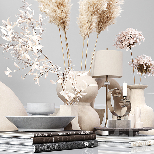 Decorative Set 08 3dsky