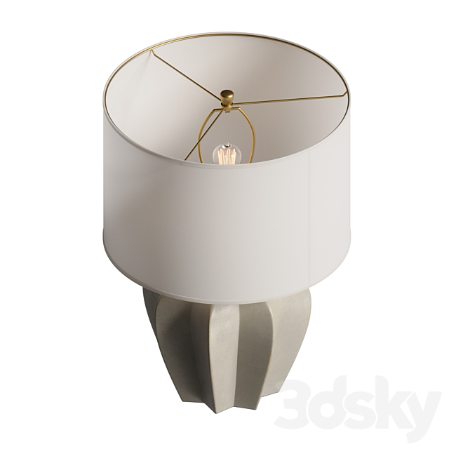 Pierrepont Medium Table Lamp 3d