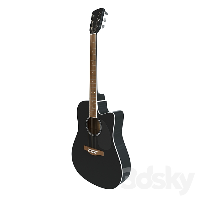 Acoustic guitar 3DSMax File - thumbnail 2