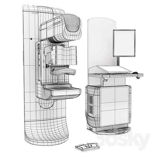 Mammography System 3Dimensions 3DSMax File - thumbnail 4